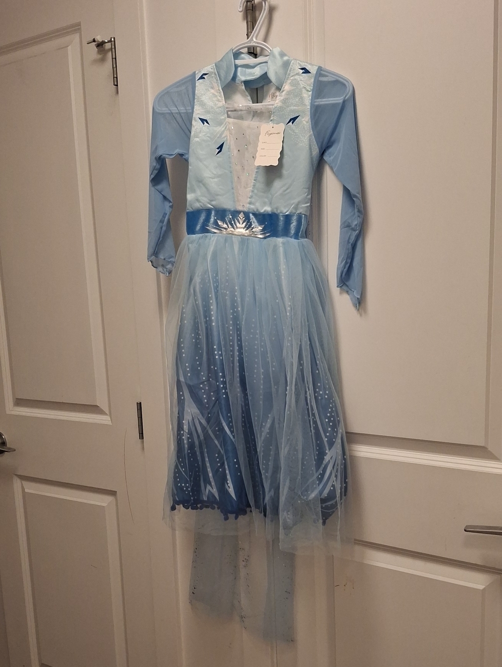 Elsa Girls' Princess Costume Dress - Unbranded